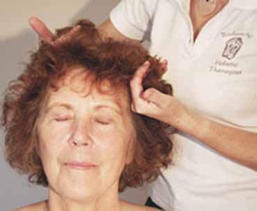 Indian Head Massage. 2014 IHM curved hands